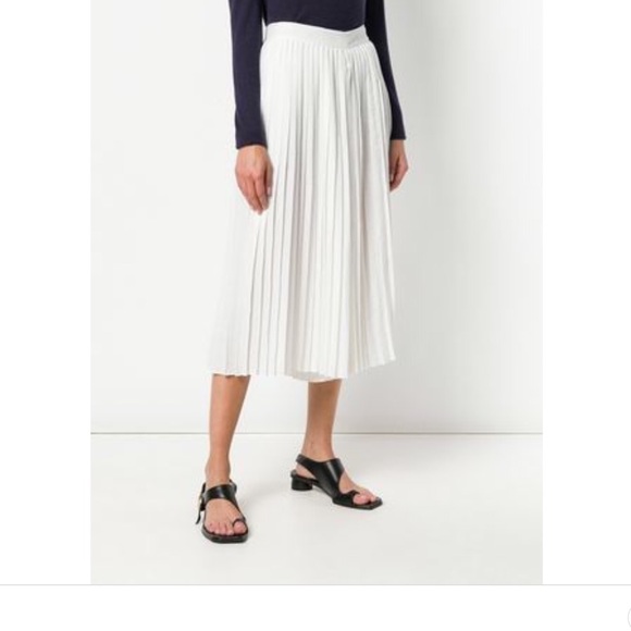 Vince Pants - VINCE High Waist Pleated Culotte Pants 6